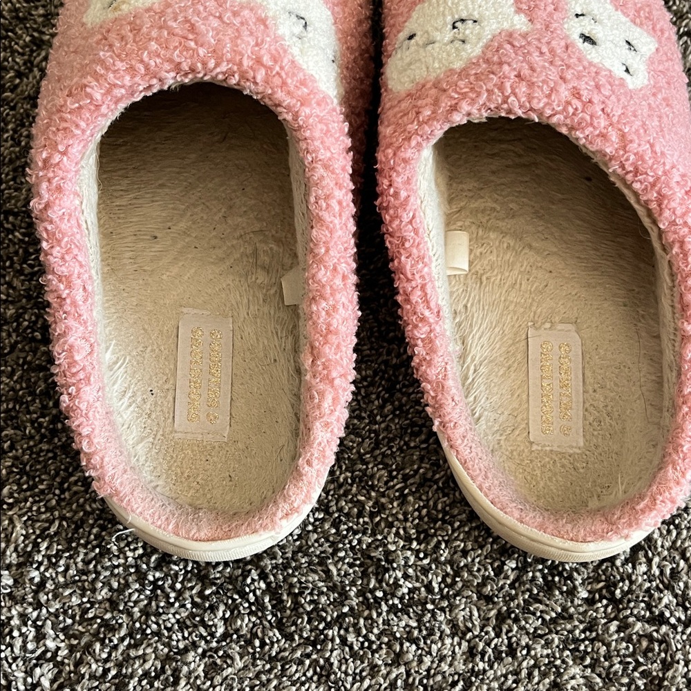 Pink Ghost Pattern Slippers - Picture 4 of 11